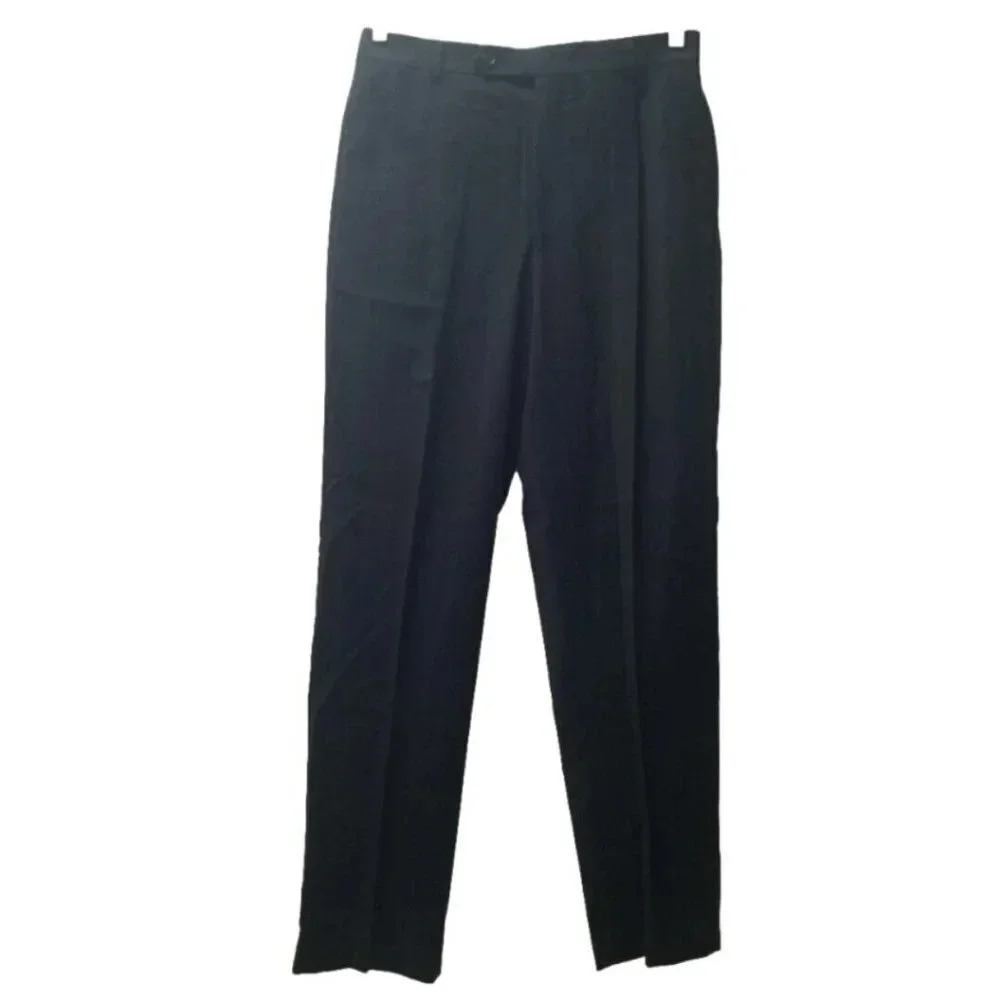 Oscar De La Renta Grey Wool Dress Pants Size 40